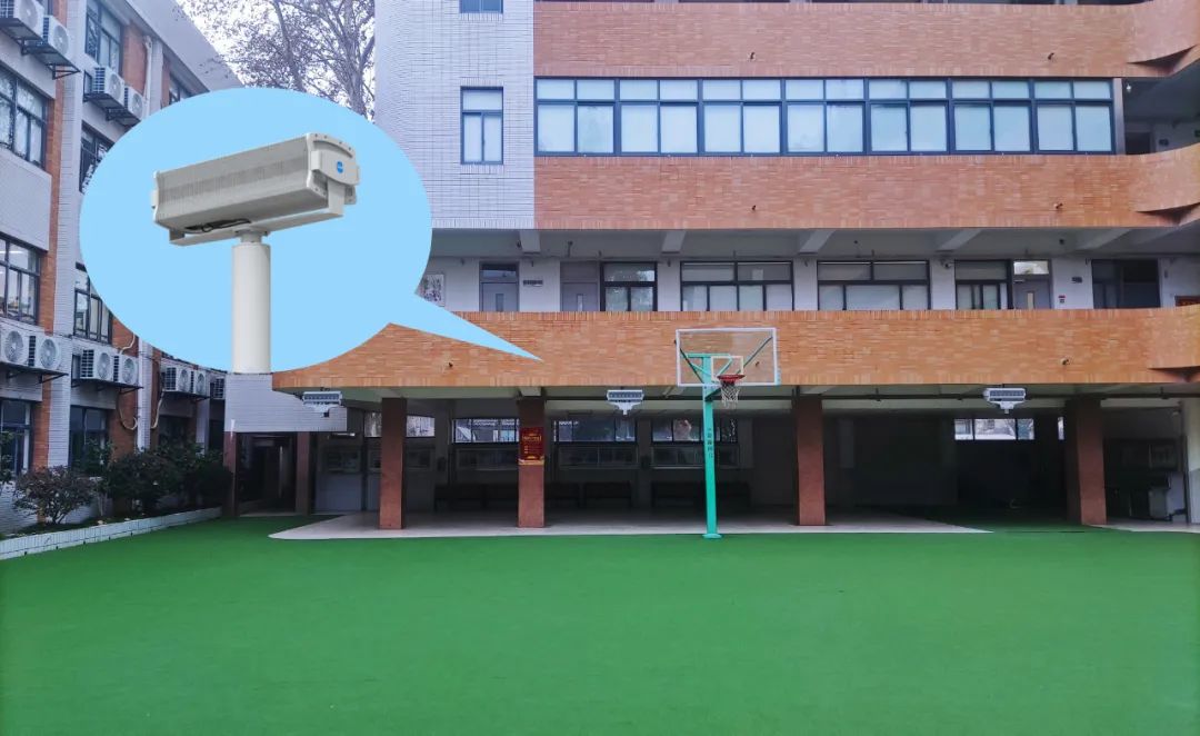 南京市北京東路小學(xué)安裝使用操場主動降噪音響系統(tǒng)