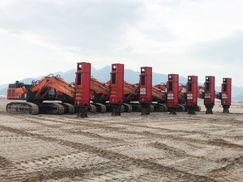 “夯神”高速液壓夯實機